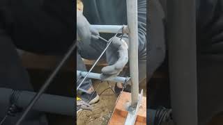 Making process of plastic coated soft rope flower nursery beds [upl. by Yenwat]