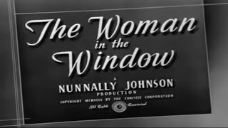 The Woman In The Window 1944 📽Classic Film Noir📽 Edward G Robinson Joan Bennett Dan Duryea [upl. by Simona]