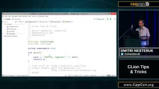 CppCon 2015 Dmitri Nesteruk quotCLion Tips amp Tricksquot [upl. by Matusow]