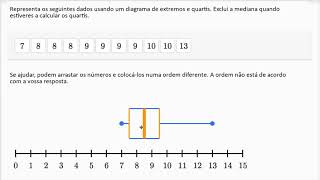 Criar um diagrama de extremos e quartis conjuntos de dados de número ímpar  8º ano [upl. by Akinat]