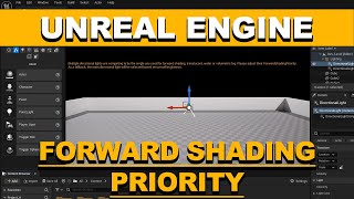 Forward Shading Priority Error in Unreal Engine Solved [upl. by Ahsekel343]