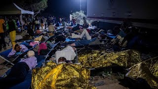 Lampedusa Keine Aufnahmekapazitäten für Tausende Bootsmigranten [upl. by Rraval]