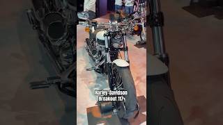 Новый HarleyDavidson Breakout 117 на выставке в Милане мотоцикл harleydavidson [upl. by Tomkins]