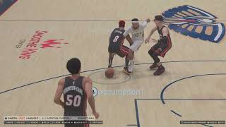 NBA 2K25 please fix this steals animation [upl. by Gignac]