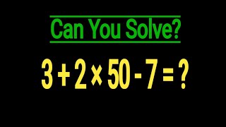 Can You Solve Be Careful Dont Make This Mistake Order of Operations  Math Antics [upl. by Lillis805]