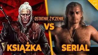 Wiedźmin OSTATNIE ŻYCZENIE jak było naprawdę Książka vs NETFLIX [upl. by Mungam]