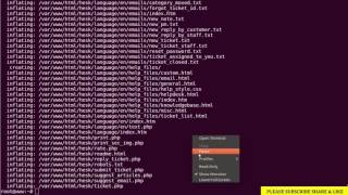 Help Desk Software HESK Installation on ubuntu 16 [upl. by Annaira]