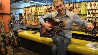 Chris Thile plays a Gilchrist Model 5 Mandocello [upl. by Daren]