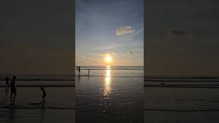 KUTA beach（Bali／Indonasia）Sunset view Oct 2024 ☀️ [upl. by Sclater]