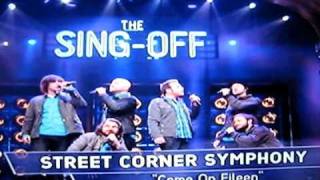 street corner symphony quotCome on Eileenquot NBC The SingOff [upl. by Akiam]