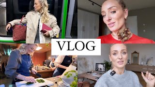 VLOG  Kochkurs Fashion Haul und neu im Office [upl. by Euqinoj670]