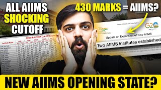 NEET 2024 Latest News  AIIMS cutoff NEET 2023  AIIMS Cutoff NEET 2024  New AIIMS Opening State [upl. by Ynos57]