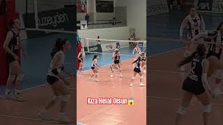 Kıza Bak 💥volleyball voleybol volleyballworld volley fileninsultanlari voleibol volei [upl. by Redliw]