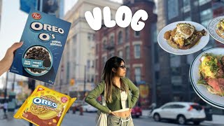 【加拿大 VLOG】米其林推薦的早午餐  加拿大限定楓糖口味OREO  多倫多新開的麻辣燙 [upl. by Ehgit]