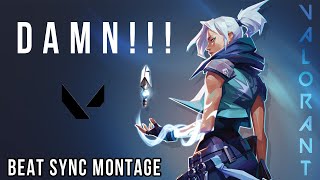 Damn  🥵  Valorant Montage [upl. by Ashelman]