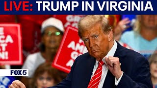 LIVE  Trump holds rally in Virginia [upl. by Noled]