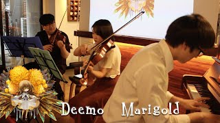 Deemo OST  Marigold PianoampViolinampViola [upl. by Aldercy27]