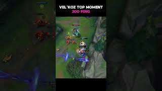 Velkoz top moment 200 ping [upl. by Adnamor]