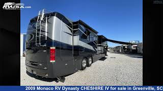 Amazing 2009 Monaco RV Dynasty Class A RV For Sale in Greenville SC  RVUSAcom [upl. by Oslec59]