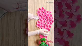 amazing paper crafts tree ideas with cardboard shortvideo viral diycrafts wallhanging [upl. by Salvidor]