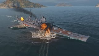 World of Warships How to Fight as a Cruiser in 60 Seconds [upl. by Ariak547]