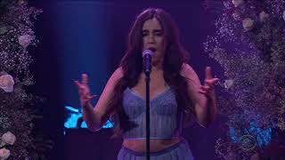 Lauren Jauregui  More Than That  Live from The Late Late Show with James Corden [upl. by Laucsap]