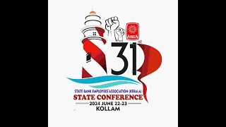 State Bank Employees Association  Kerala 31st State Conference 2024 June 22  23 Kollam [upl. by Ferdinande]