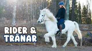 RIDER FÖRSTA GÅNGEN PÅ TÄVLINGSBANA [upl. by Gottuard476]