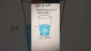 Glass of water hf filled  hf empty [upl. by Ferne]