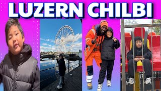 Went to Luzern Chilbi  Tibetan kid vlogger [upl. by Beall793]