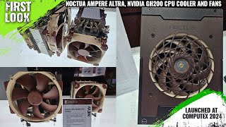 Noctua Ampere Altra NVIDIA GH200 CPU Coolers NHD15 G2 the NFA14x25 G2 Coolers and Fans Launched [upl. by Ellenwahs]