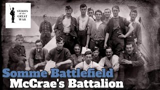 Scottish Footballers at the Somme  McCraes Battalion 16th Royal Scots [upl. by Calondra]