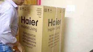 Haier Refrigerator Unboxing [upl. by Lanam463]