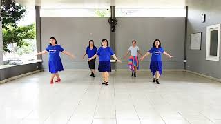 Sajojo 24 Line Dance Choreo By Andrico Yusran INA [upl. by Warren]