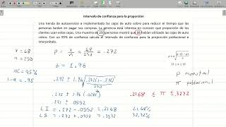 Intervalo de confianza para la proporción Hecho con Excel [upl. by Flaherty]