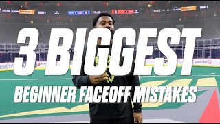 The 3 Biggest Beginner Lacrosse Face Off Mistakes  Trevor Baptiste [upl. by Ario777]