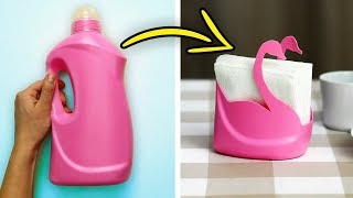 25 MANUALIDADES IMPRESIONANTES DE BOTELLAS DE PLÁSTICO [upl. by Otilopih860]