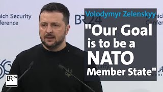 MSC 2024 Volodymyr Zelenskyy  What Ukraine expects from its partners  BR24 [upl. by Joses883]