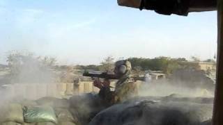 RPG FIRES IN AFGHANISTAN AT TALIBAN POSITION [upl. by Il]