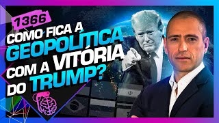 A GEOPOLÍTICA DO MUNDO COM A VITÓRIA DO TRUMP PROF HOC  Inteligência Ltda Podcast 1366 [upl. by Adin]