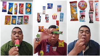 ENAK BANGET MUKBANG ES KRIM SEMANGKA MANGGA NANAS BUAVITA PADDLE POP [upl. by Tracie]