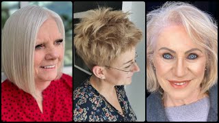 20 Best Edgy Haircuts For Women Over 60 to Look Younger [upl. by Essila]