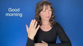 ASL Unit 1 Vocabulary Trueway American Sign Language [upl. by Hildagarde]