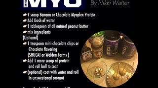 MyoPlex Peanut Butter Banana Protein Pops [upl. by Llabmik59]