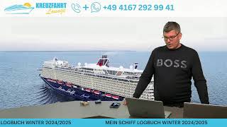 Mein Schiff Logbuch WINTER 20242025  JETZT VORMERKEN [upl. by Crespi146]