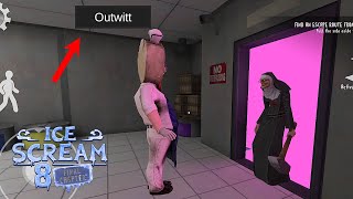 ICE SCREAM 8 OUTWITT MOD GAMEPLAY [upl. by Holmun]