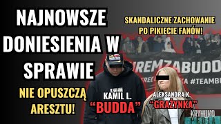 BUDDA NIE WYJDZIE NA WOLNOŚĆ  JEST DECYZJA SĄDU NAGRANIE Z ZACHOWANIA FANÓW PO PIKIECIE  SKANDAL [upl. by Anneehs]