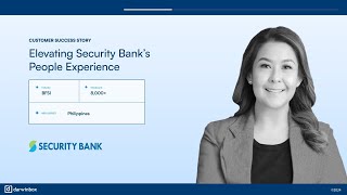 SBC  Elevating Security Banks People Experience [upl. by Naujid]