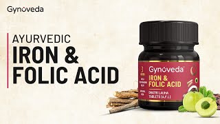 Gynoveda Iron and Folic Acid Tablet  Gynoveda Ayurvedic Product [upl. by Torry246]