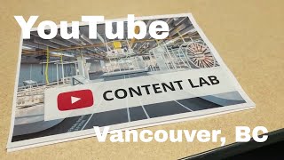 Vlog 3  The YouTube Content Lab in Vancouver BC Canada [upl. by Caleb]